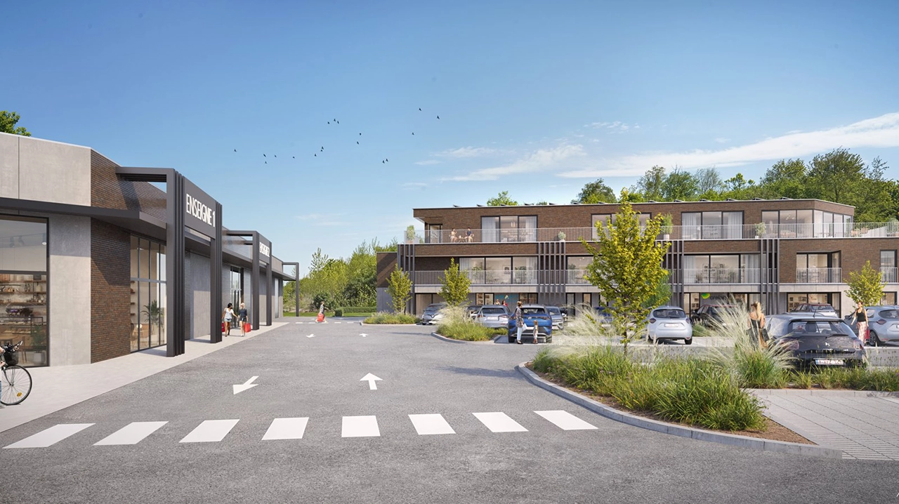 Implantation de commerces et logements étudiée à Waremme
